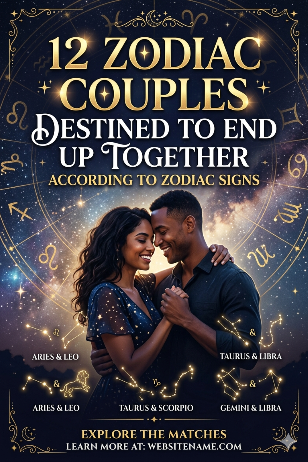 12 Zodiac Couples Destined To End Up Together According To Zodiac Signs