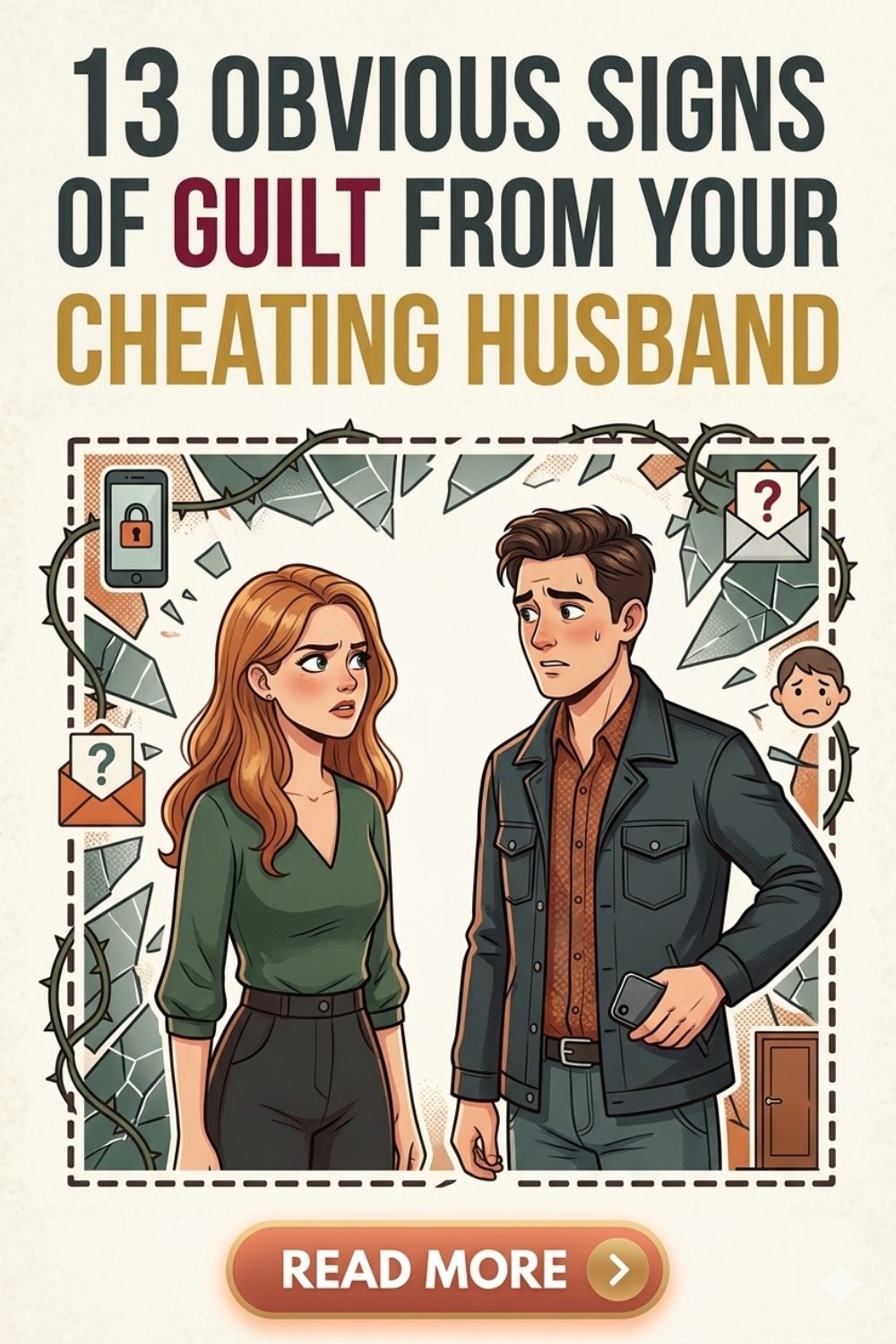 13 Obvious Signs Of Guilt From Your Cheating Husband