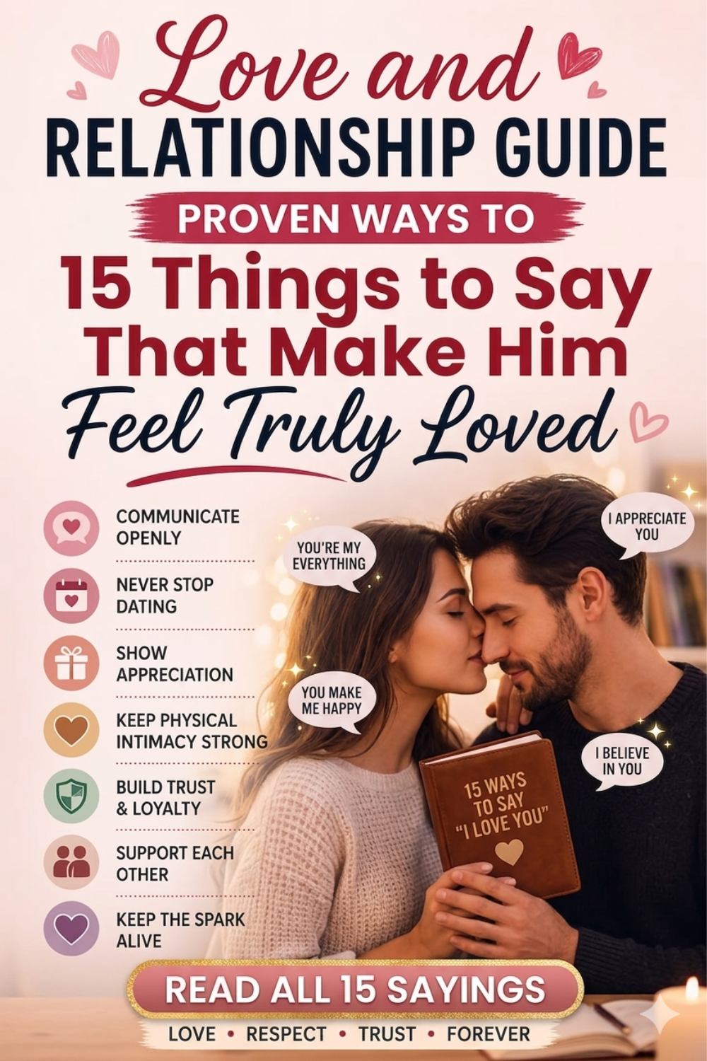 15 Things to Say That Make Him Feel Truly Loved