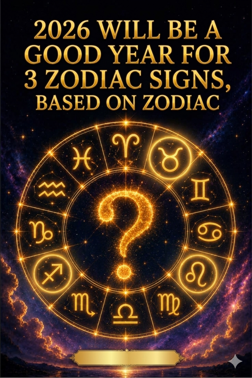2026 Will Be A Good Year For These 3 Zodiac Signs, Based On Zodiac