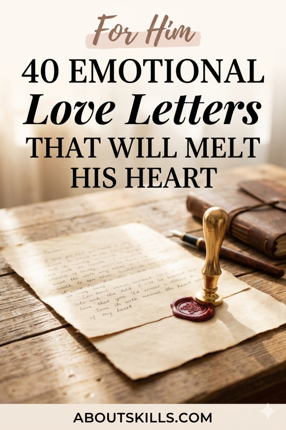 40 Emotional Love Letters For Him That Will Melt His Heart