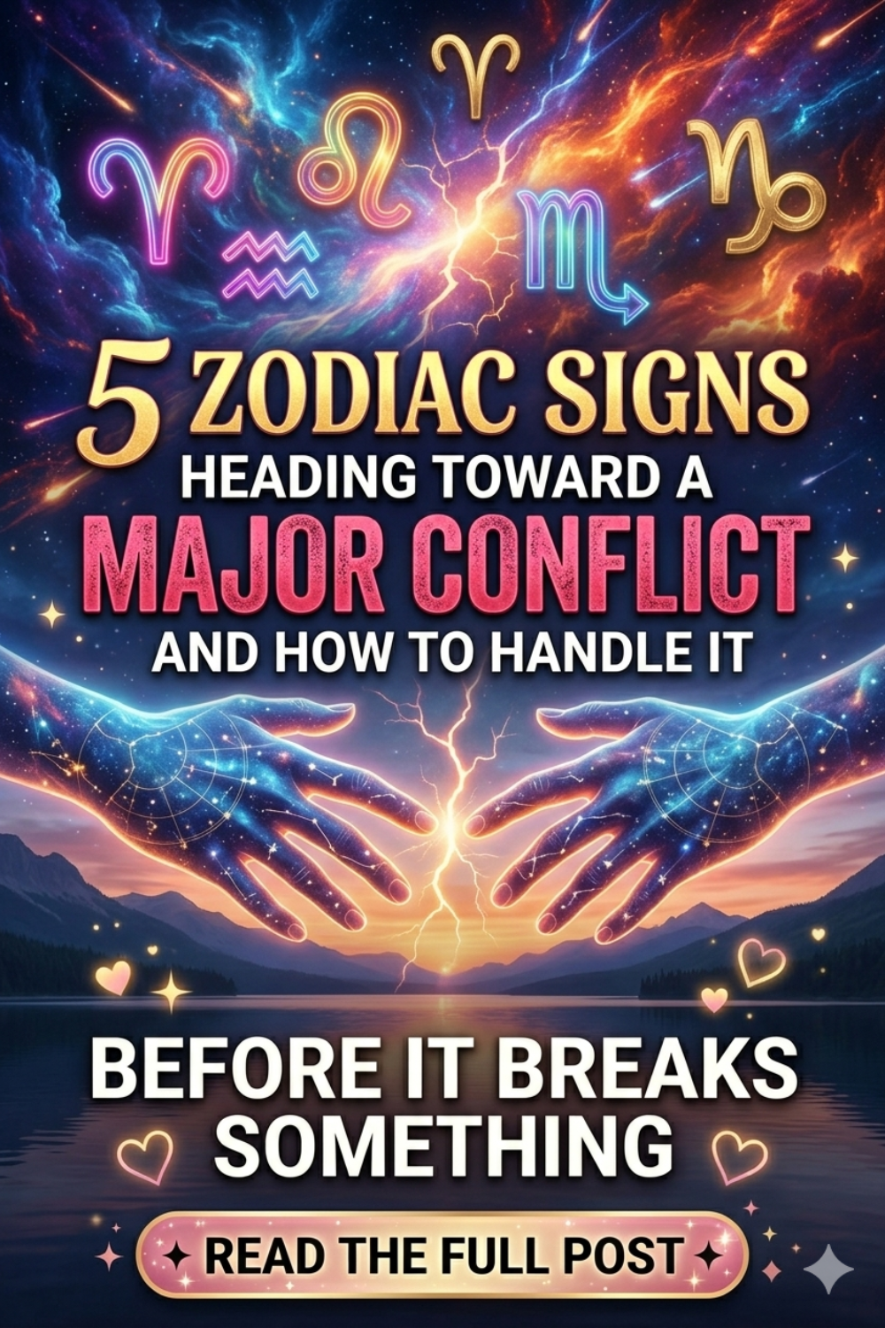 5 Zodiac Signs Heading Toward a Major Conflict — And How to Handle It Before It Breaks Something
