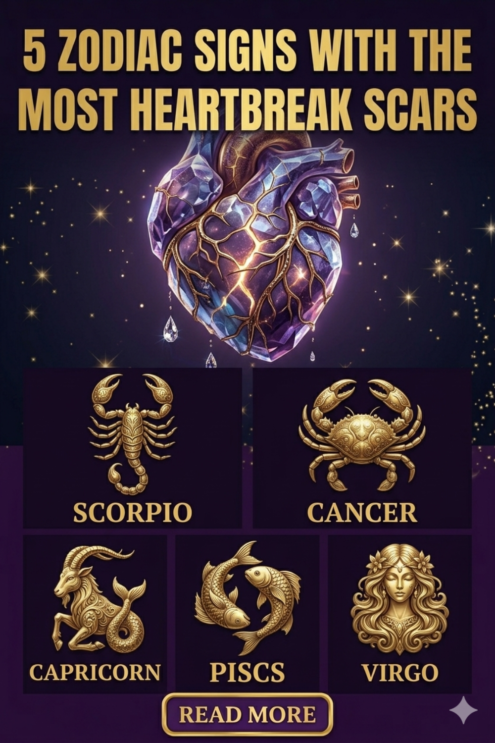 5 Zodiac Signs With the Most Heartbreak Scars
