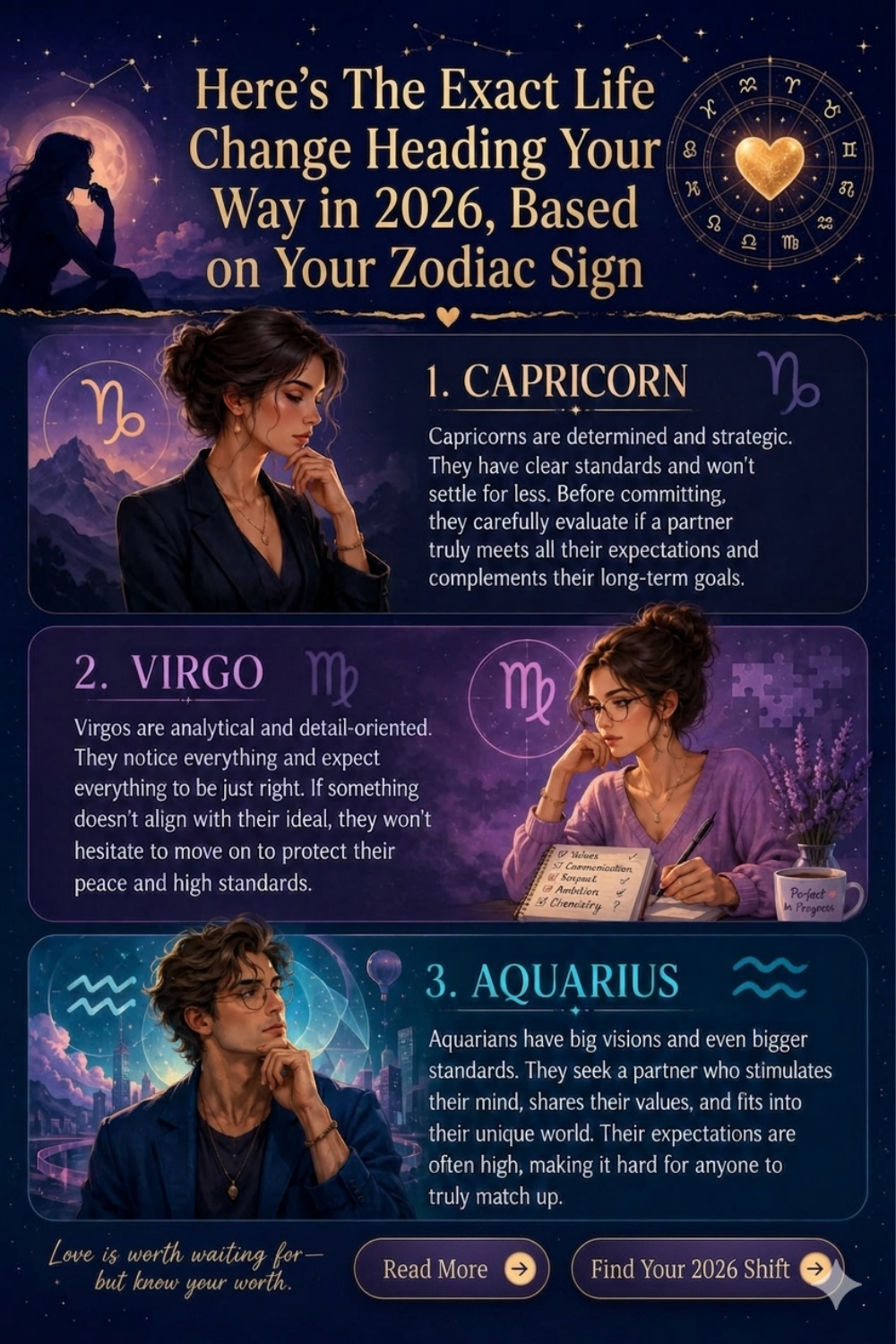 Here's The Exact Life Change Heading Your Way in 2026, Based on Your Zodiac Sign