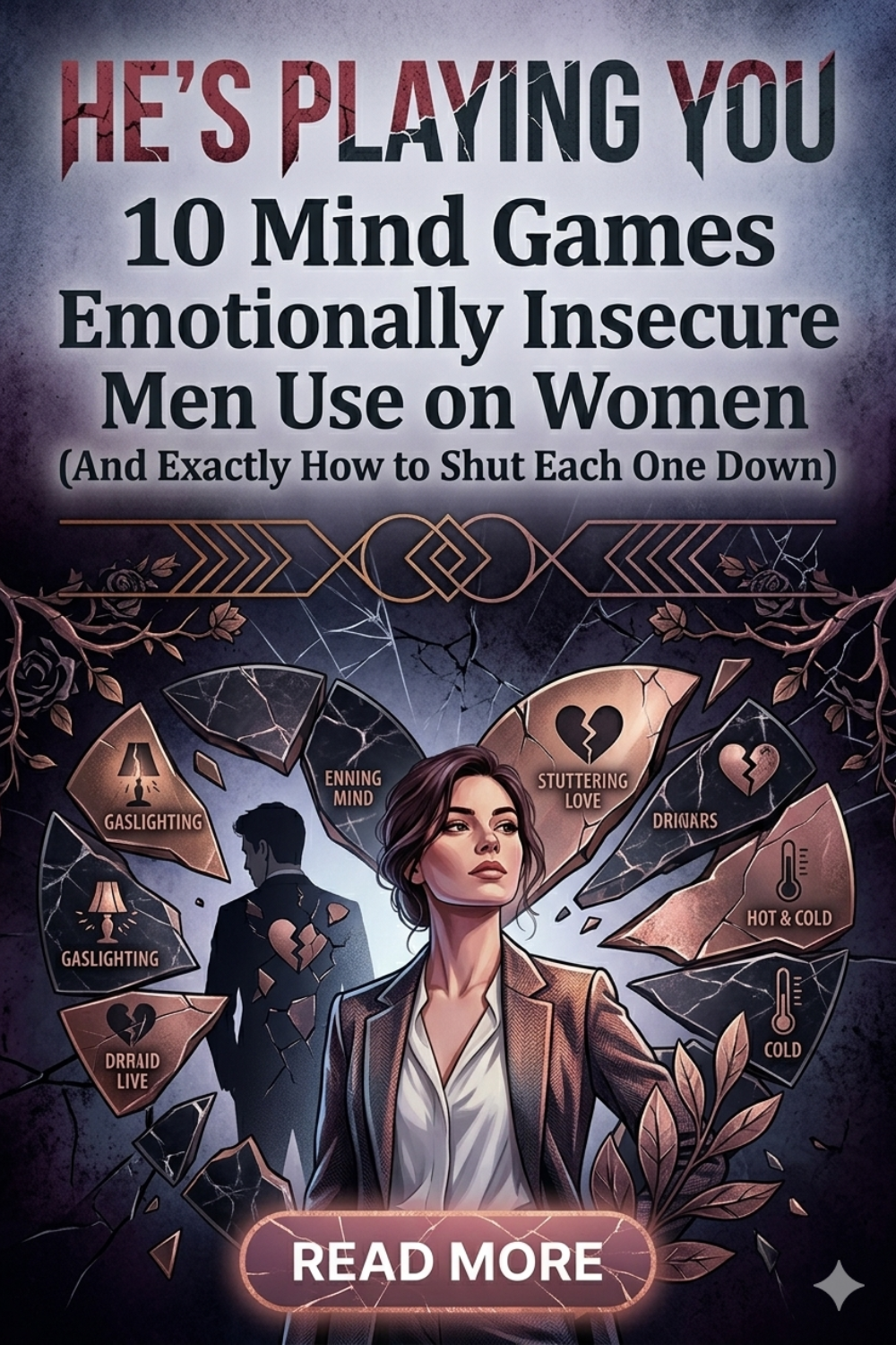 He's Playing You — 10 Mind Games Emotionally Insecure Men Use on Women (And Exactly How to Shut Each One Down)