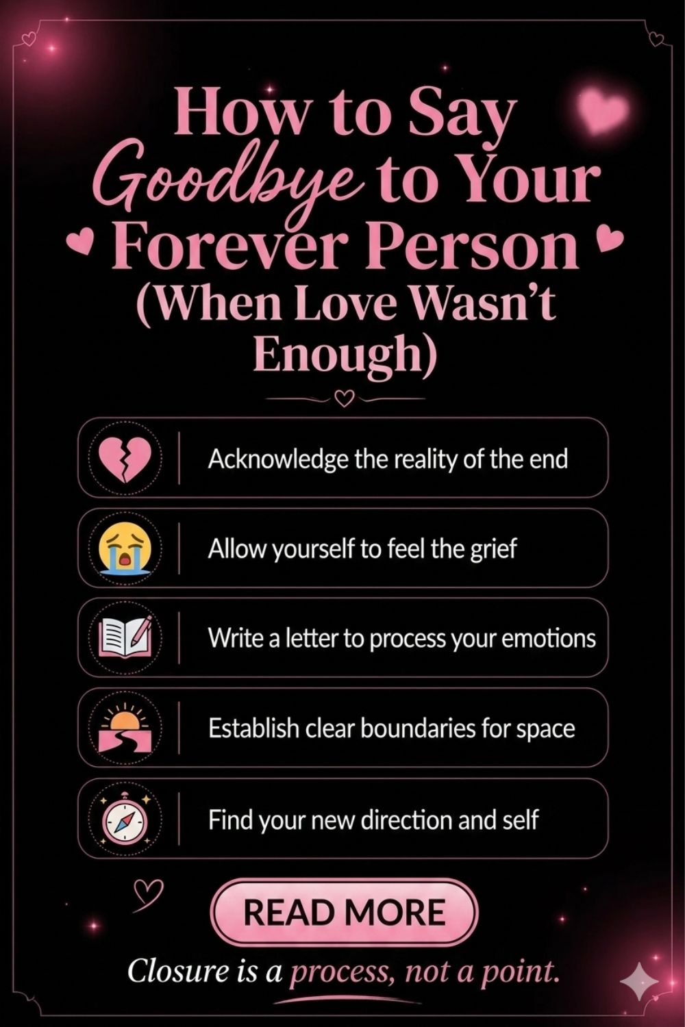 How to Say Goodbye to Your Forever Person (When Love Wasn't Enough)