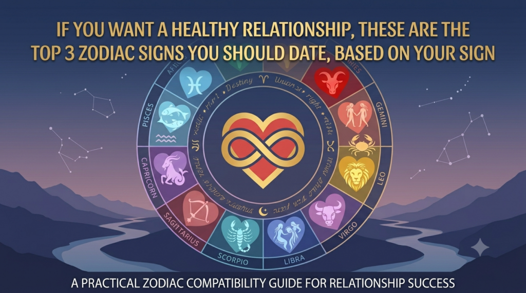 If You Want A Healthy Relationship These Are The Top 3 Zodiac Signs You Should Date, Based On Your Sign