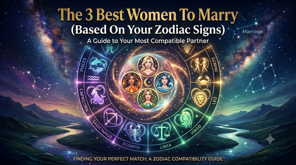 The 3 Best Women to Marry, Based on His Zodiac Sign