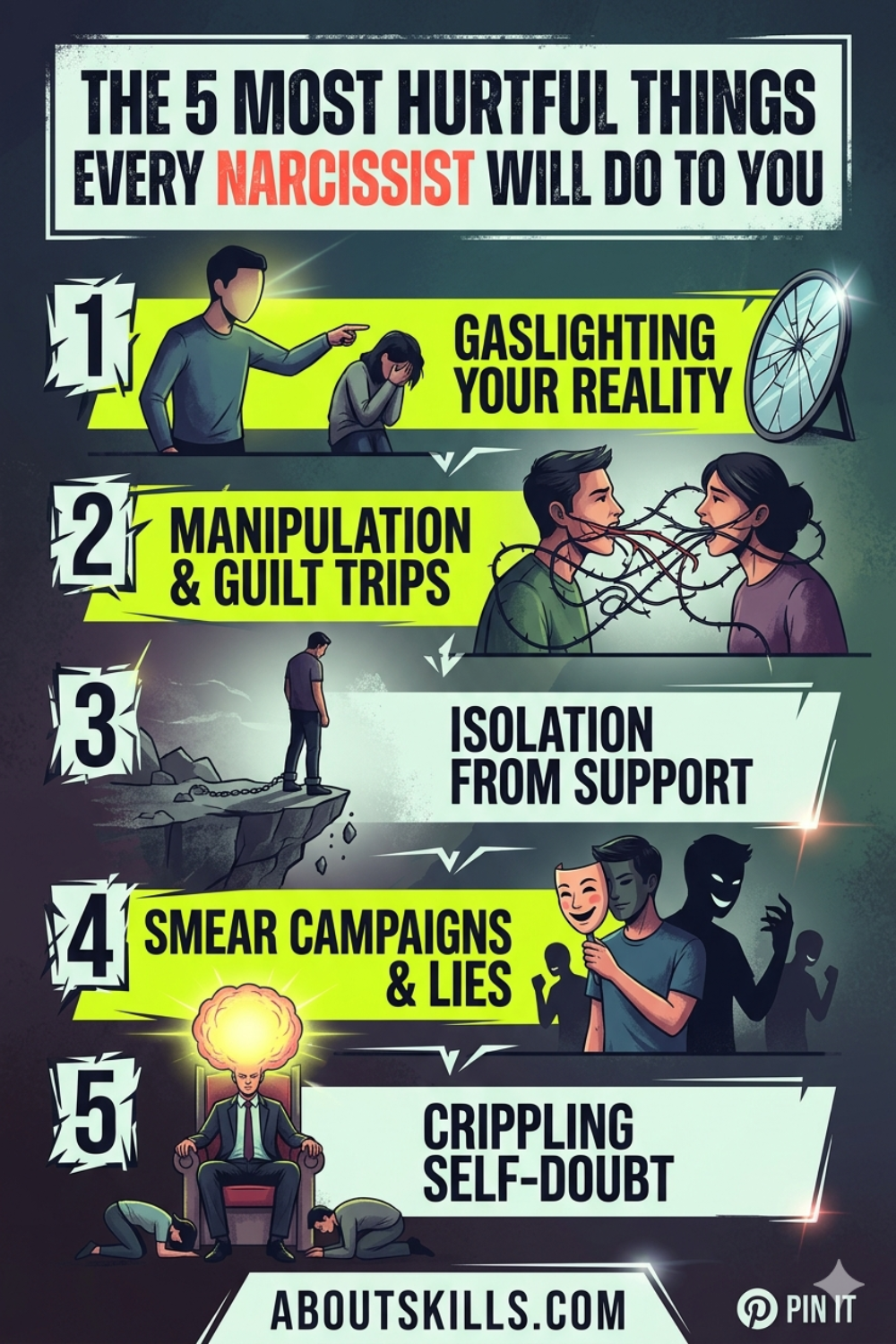 The 5 Most Hurtful Things Every Narcissist Will Do To You