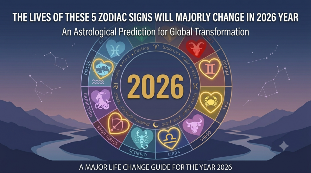 The Lives Of These 5 Zodiac Signs Will Majorly Change In 2026