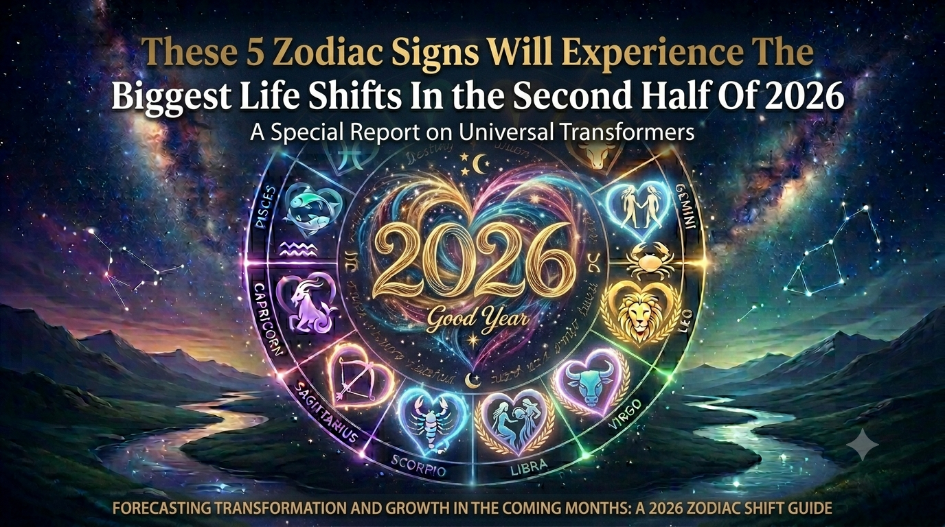 These 5 Zodiac Signs Will Experience The Biggest Life Shifts In the Second Half Of 2026