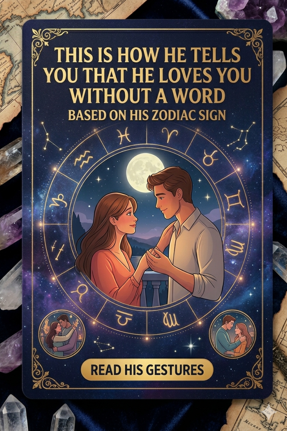 This Is How He Tells You That He Loves You Without A Word, Based On His Zodiac