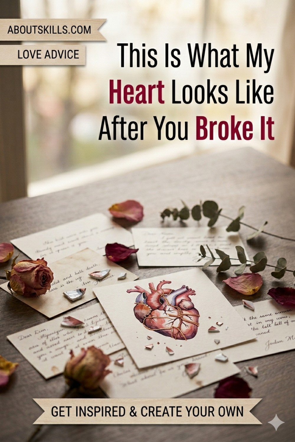 This Is What My Heart Looks Like After You Broke It