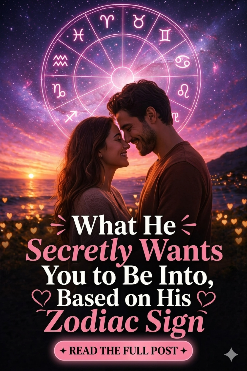 What He Secretly Wants You to Be Into, Based on His Zodiac Sign
