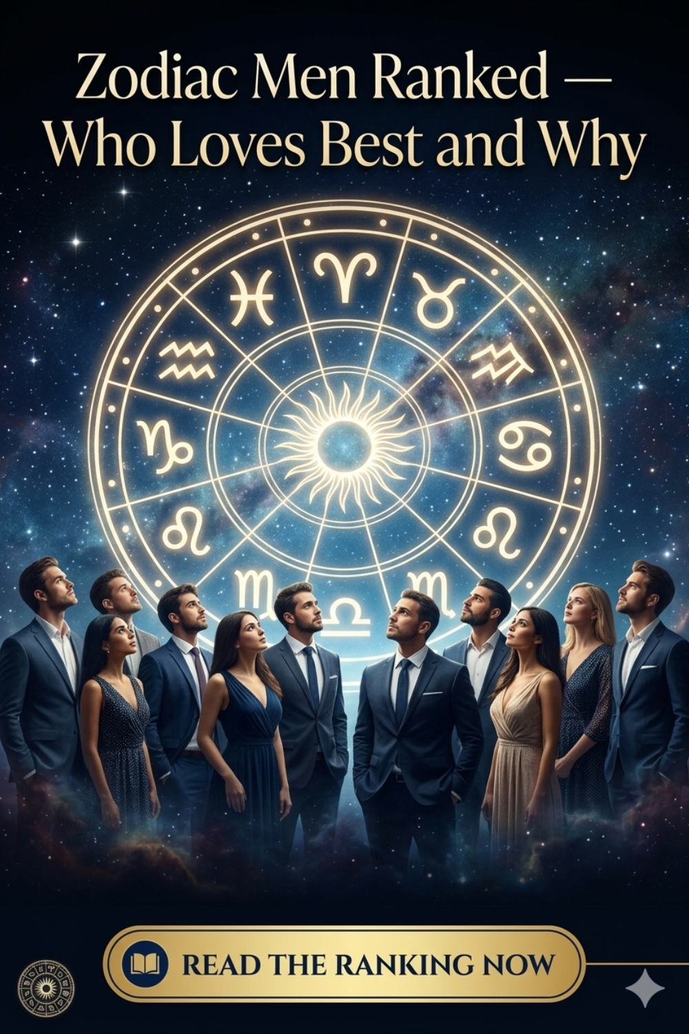 Zodiac Men Ranked — Who Loves Best and why