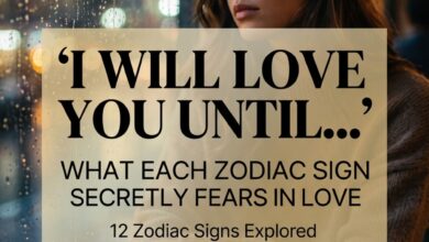 I Will Love You Until…_ What Each Zodiac Sign Secretly Fears _ 12 Zodiac Love Guide