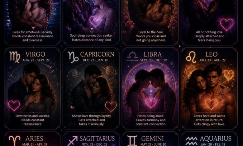 The Most Clingy Zodiac Signs in Relationships