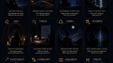 What Each Zodiac Sign Overthinks at Night