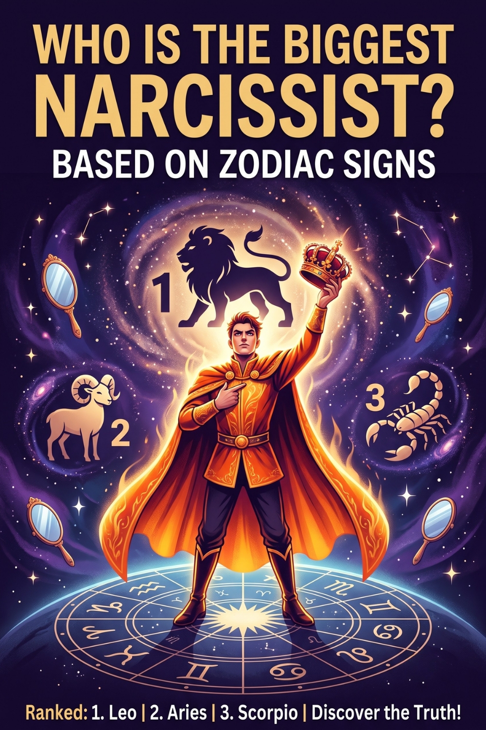 Who is the Biggest Narcissist Based on Zodiac Signs