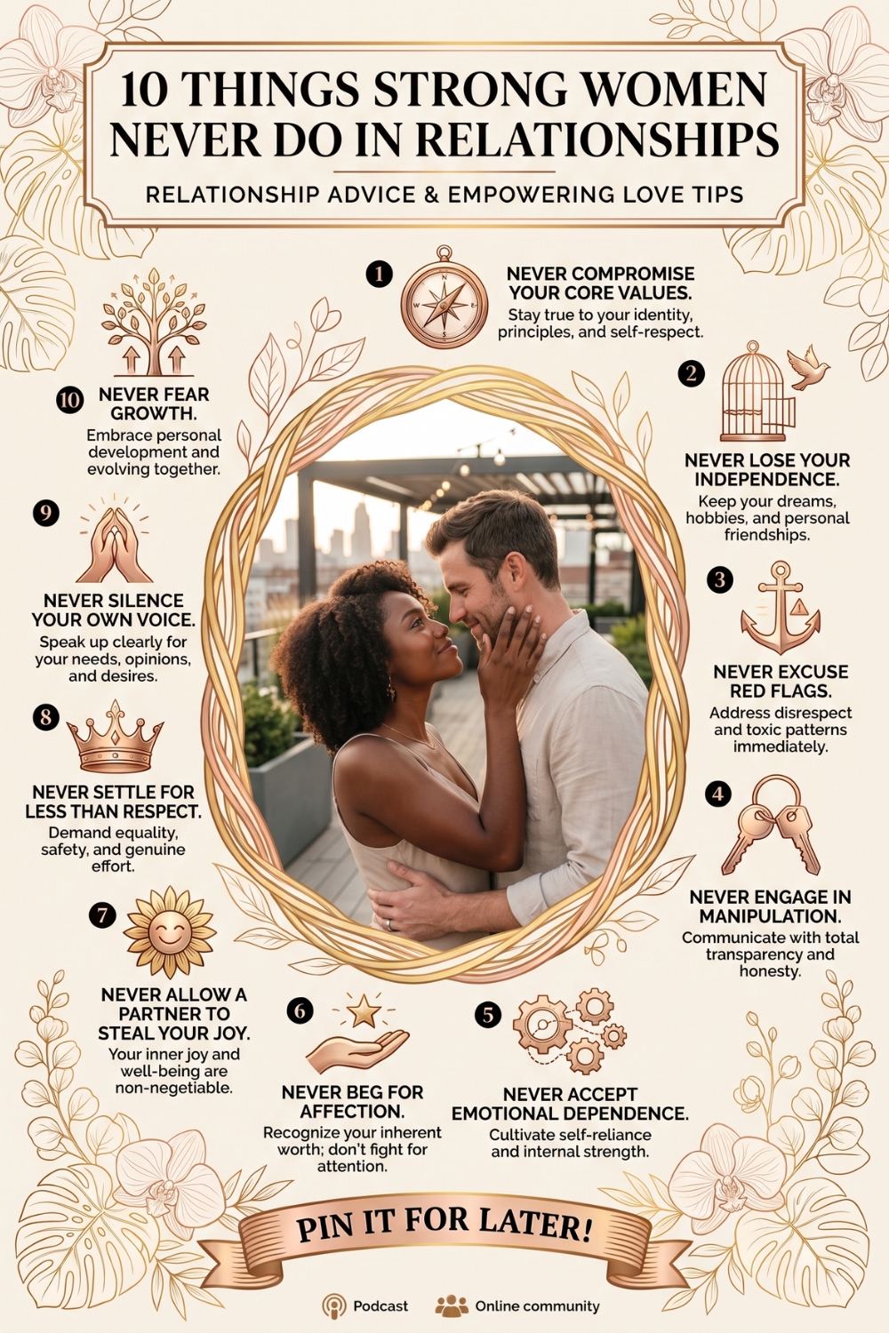 10 Things Strong Women Never Do in Love Relationships