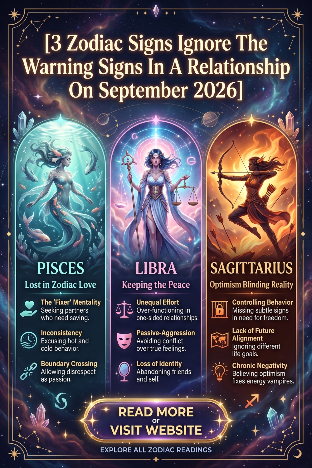 3 Zodiac Signs Ignore The Warning Signs In A Relationship On September 2026