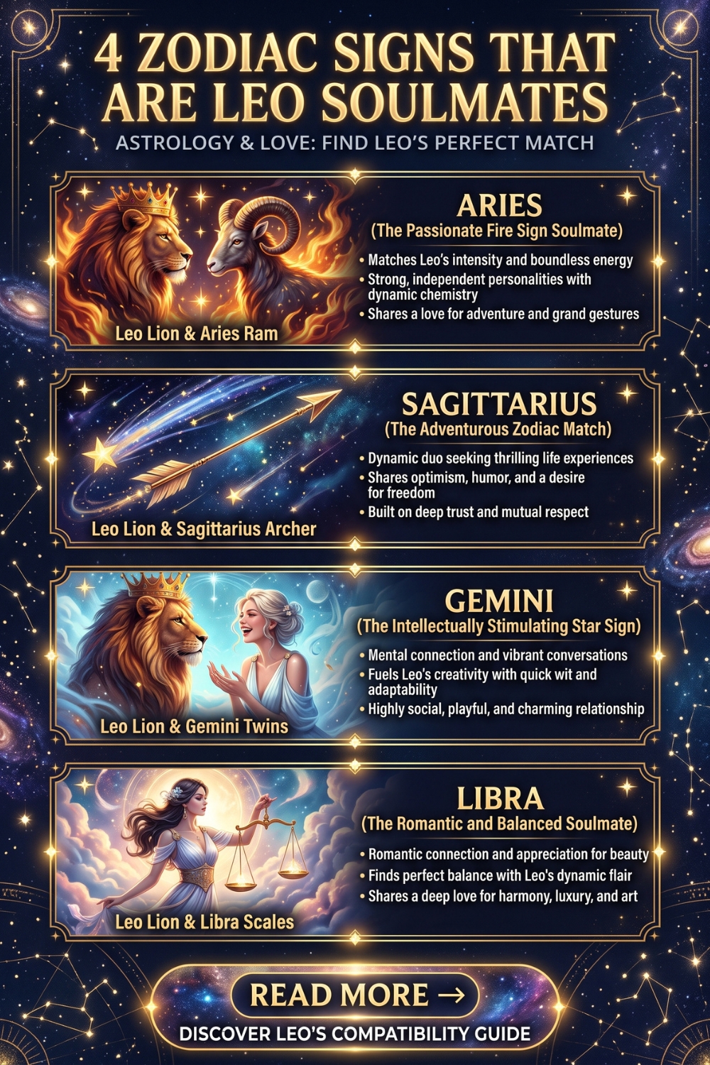 4 Zodiac Signs That Are Leo Soulmates_ A Deep Dive into Astrology and Love