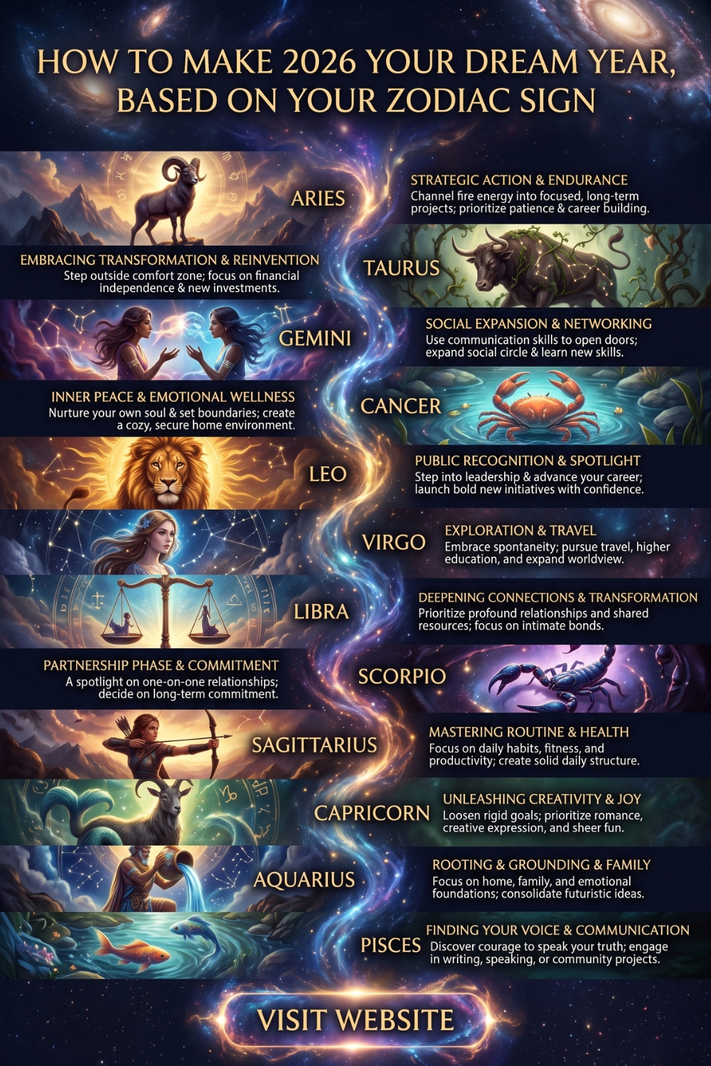 How To Make 2026 Your Dream Year, Based On Your Zodiac Sign
