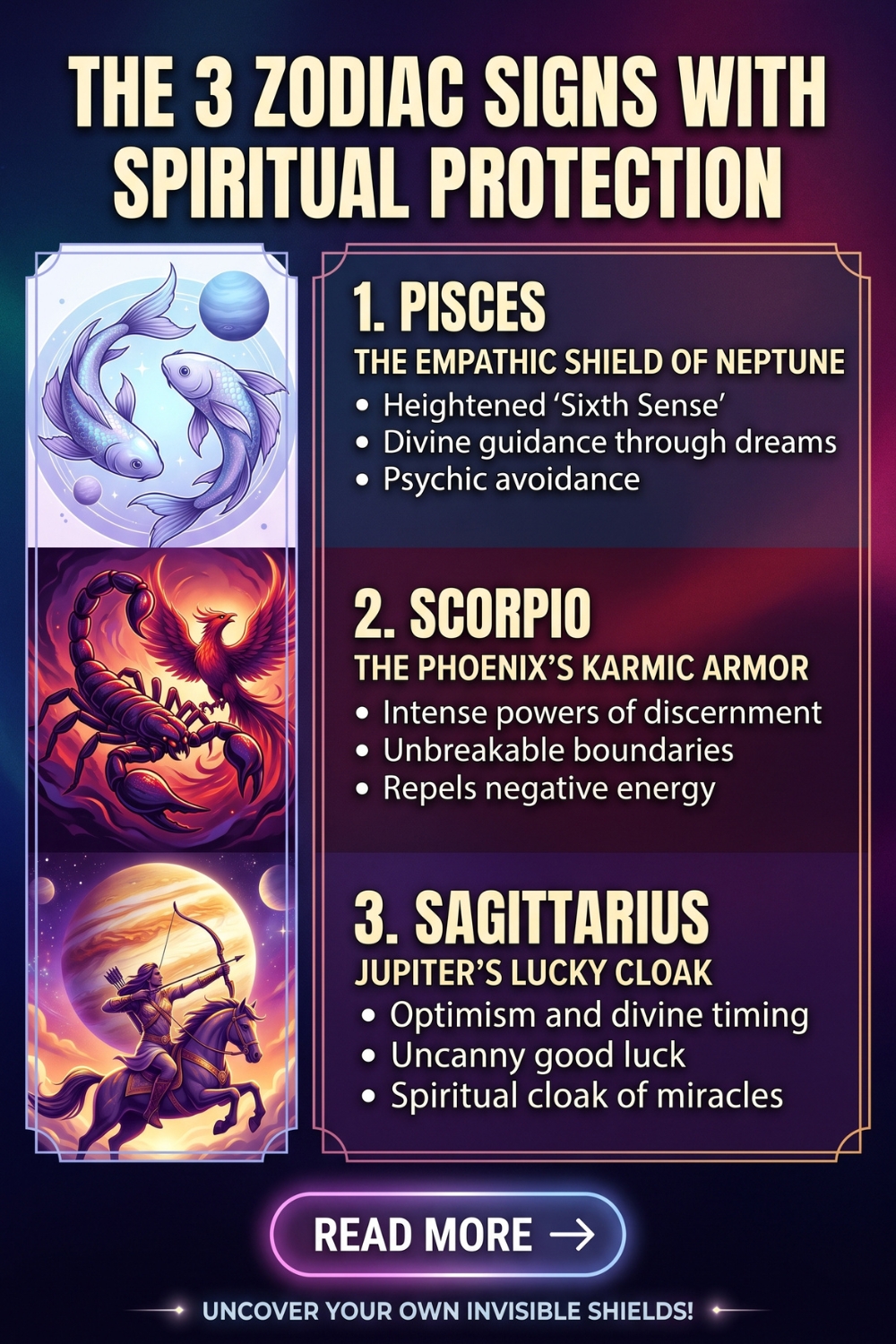 The 3 Zodiac Signs With Spiritual Protection