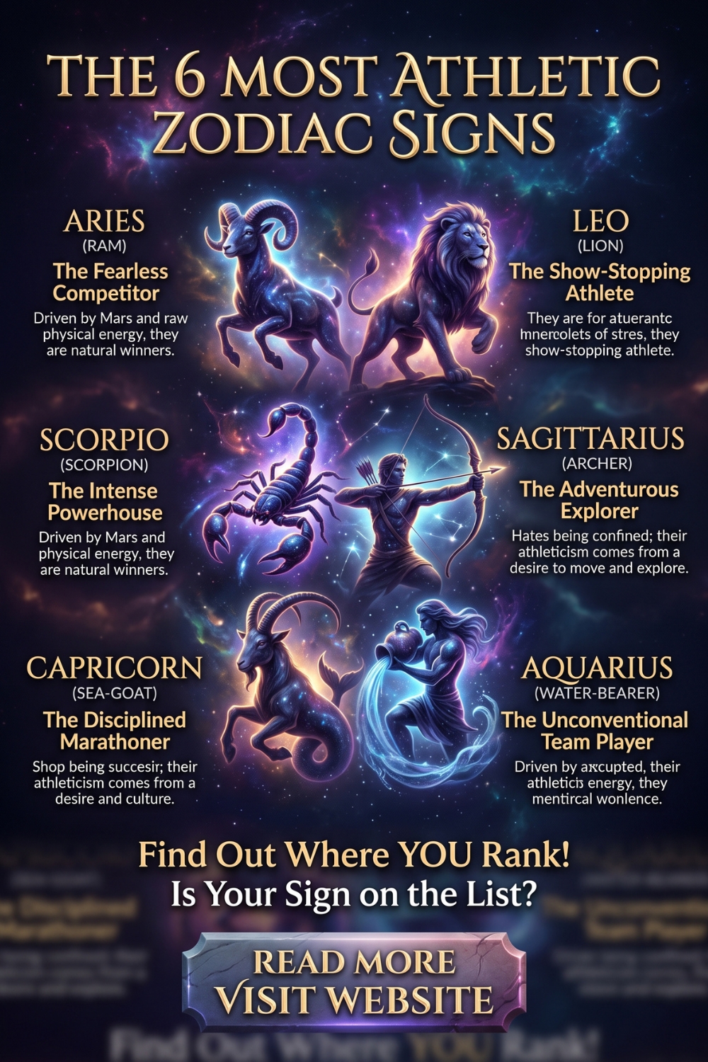 The 6 Most Athletic Zodiac Signs, They're Fitspirational!