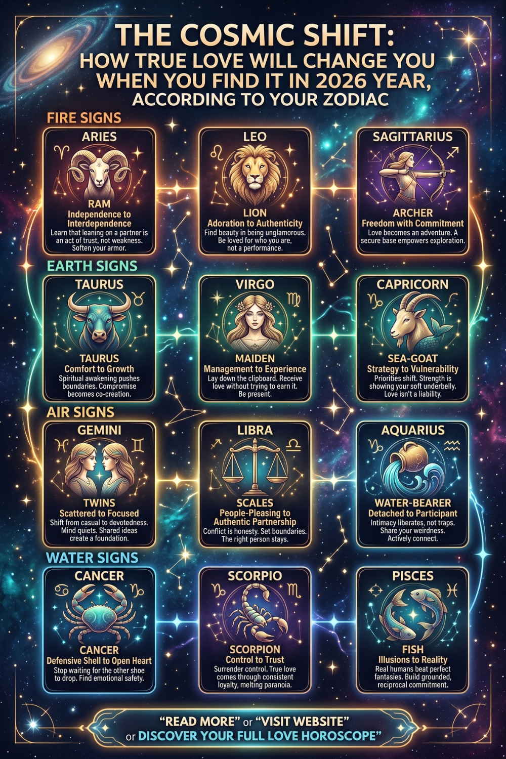 The Cosmic Shift_ How True Love Will Change You When You Find It In 2026 Year, According On Your Zodiac sign