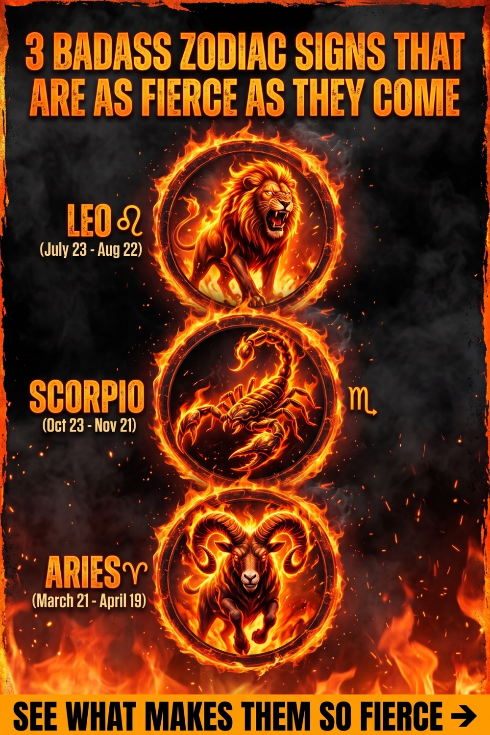These 3 Badass Zodiac Signs Are As Fierce As They Come