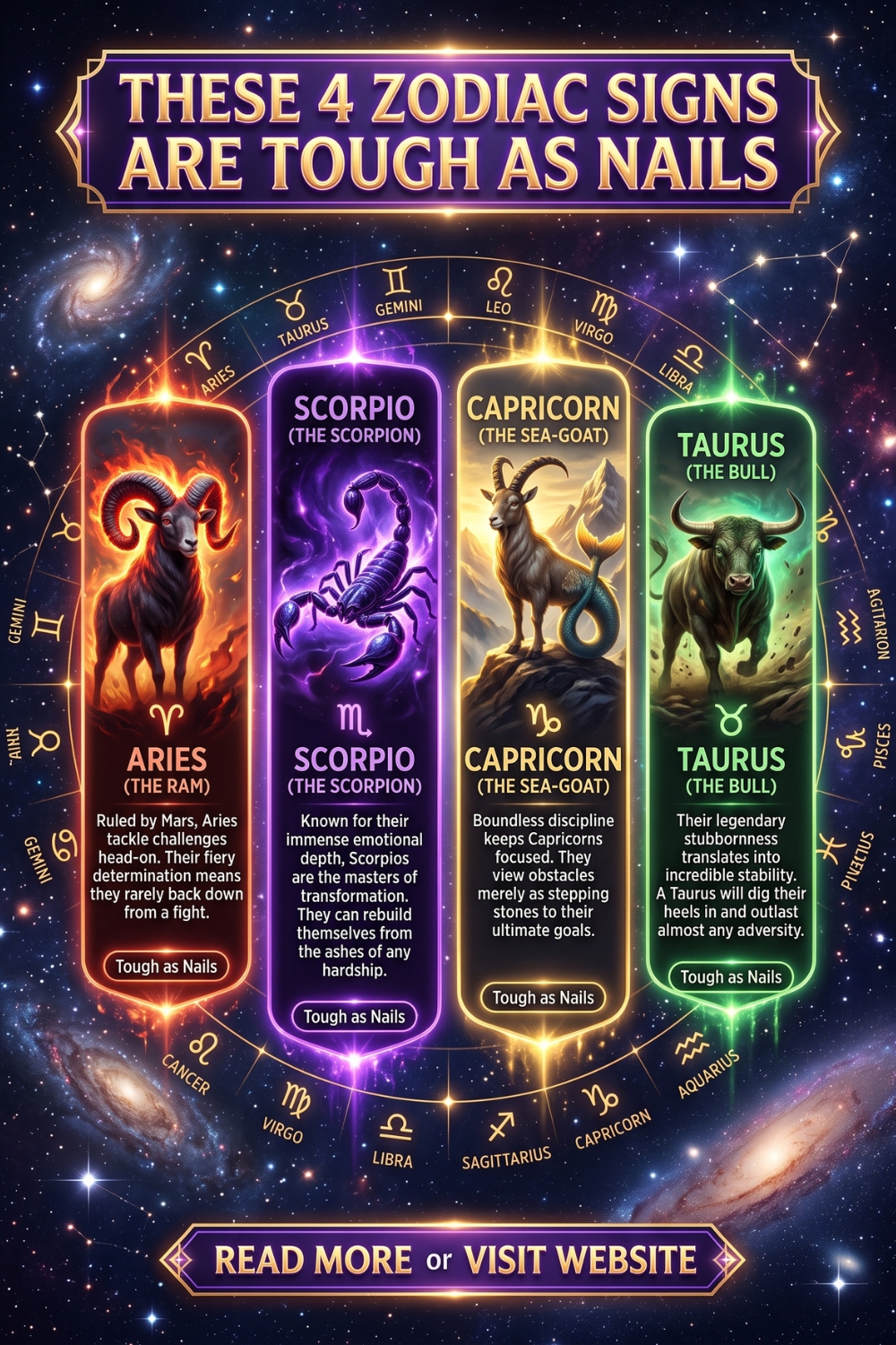 These 4 Zodiac Signs Are Tough As Nails