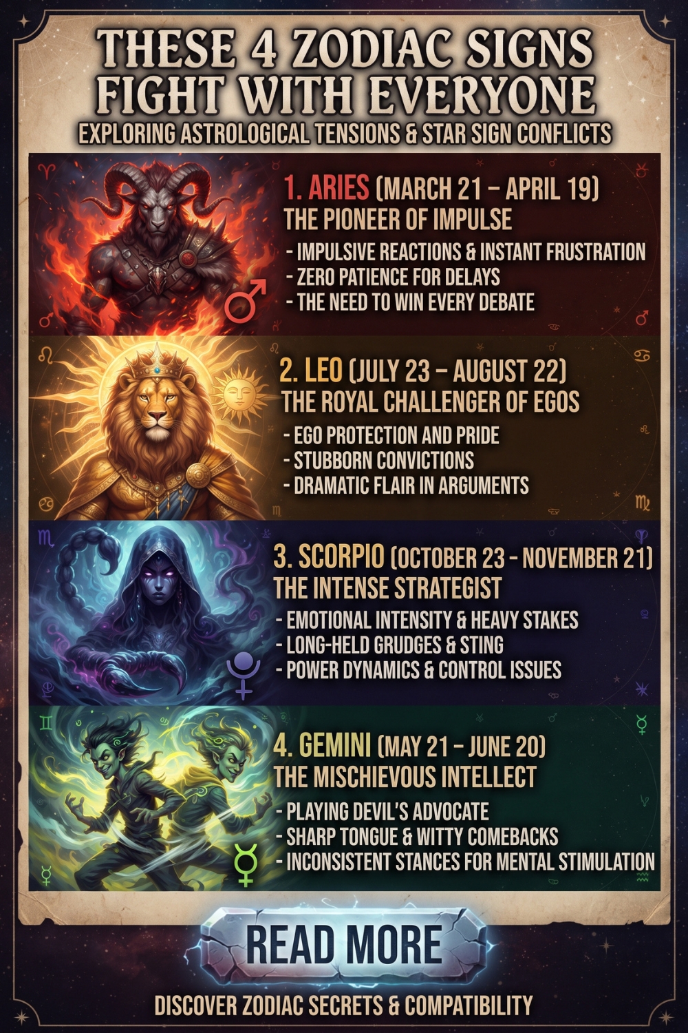 These 4 Zodiac Signs Fight With Everyone_ Unlocking Astrological Tensions