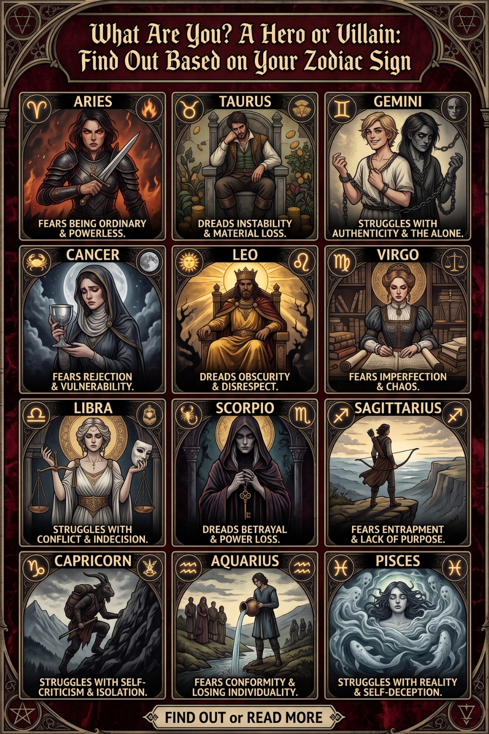 What Are You_ A Hero or Villain_ Find Out Based on Your Zodiac Sign