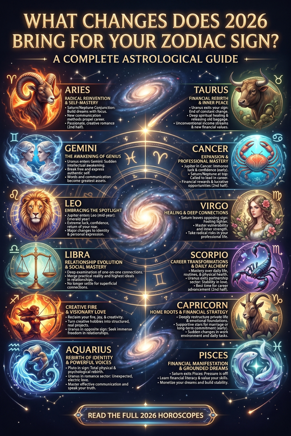 What Changes Does 2026 Bring For Your Zodiac Sign