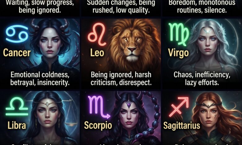 What Your Zodiac Sign Secretly Hates (Astrology Facts & Dealbreakers!)