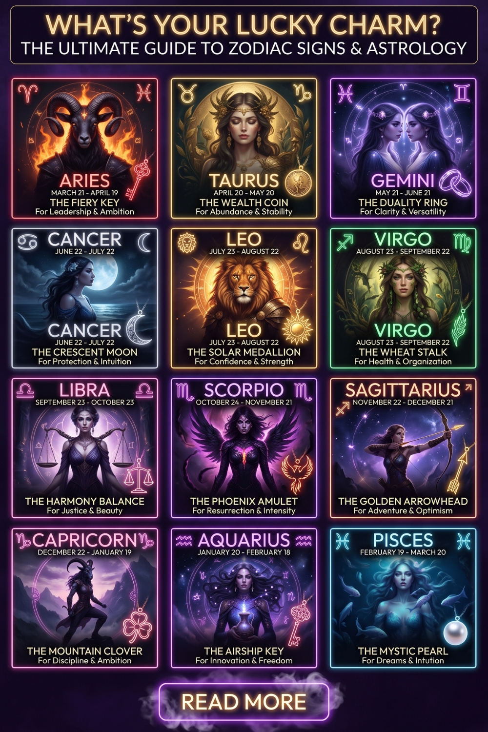 What’s Your Lucky Charm_ The Ultimate Guide to Zodiac Signs & Astrology