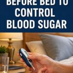 What To Do Before Bed to Help Control Blood Sugar