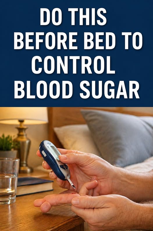 What To Do Before Bed to Help Control Blood Sugar