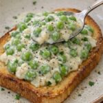 Creamed Peas on Toast