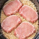 Crockpot Pork Chops and Stuffing