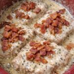 Crockpot Creamy Bacon Ranch Chicken