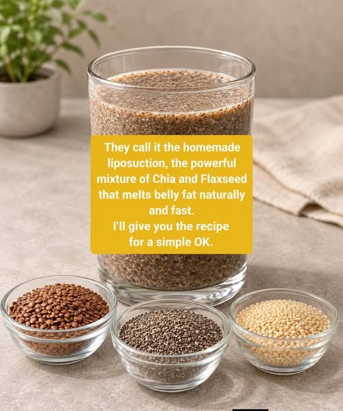 Chia and Flaxseed Weight-Loss Drink