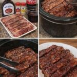 Slow Cooker Barbecued Beef Ribs