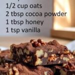 Chewy Chocolate Walnut Energy Bites