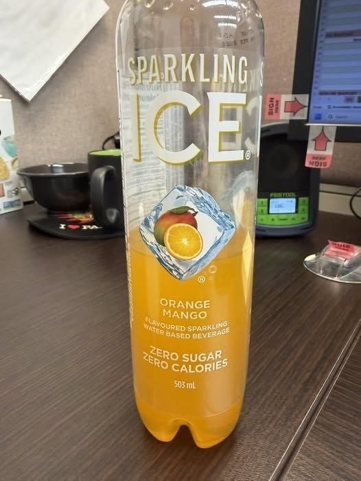 Sparkling Ice Orange Mango Drink